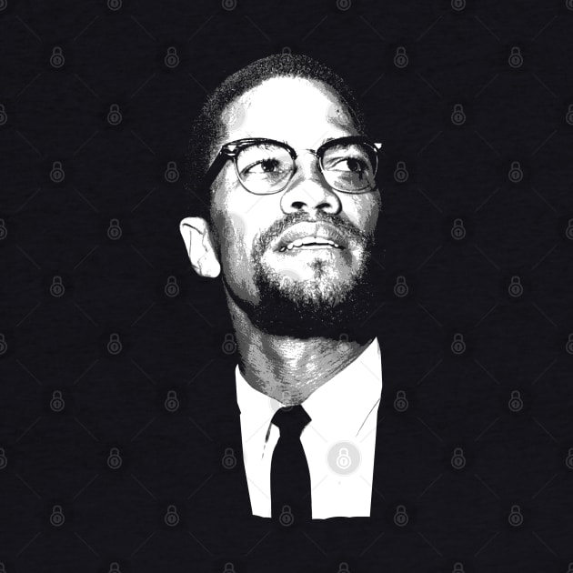 Malcom X by TheMarineBiologist